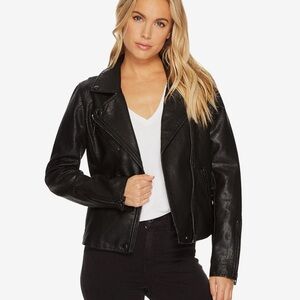 Blank NYC Faux Leather Moto Jacket